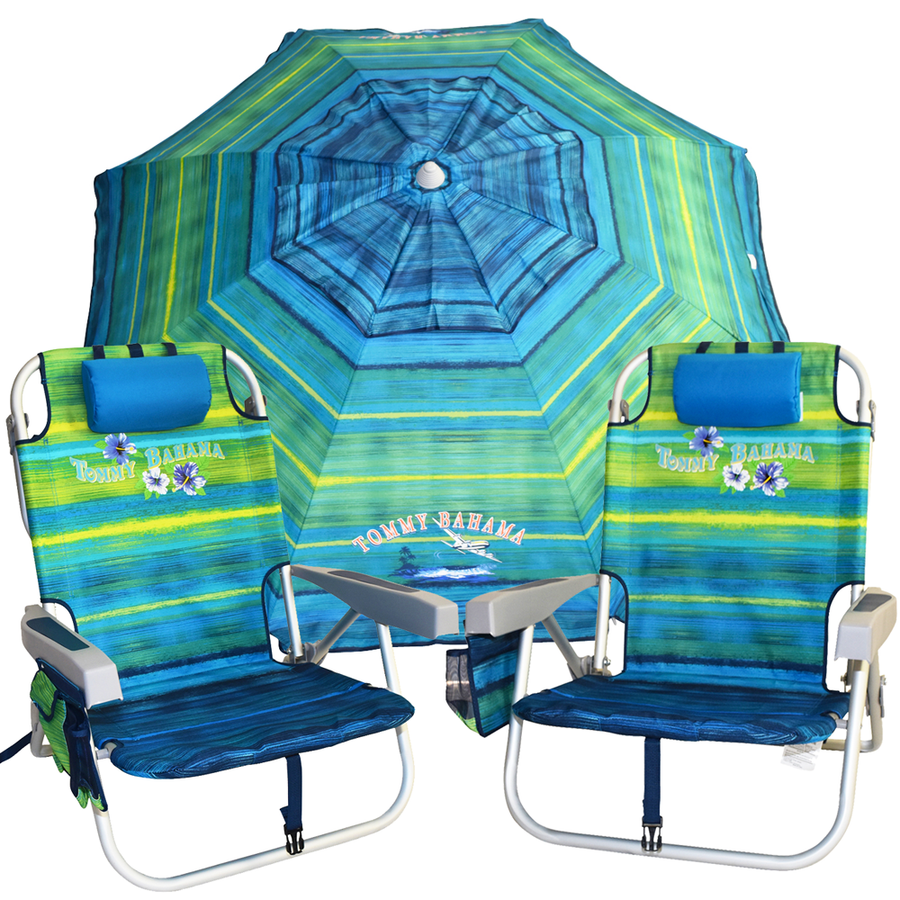 Kauai 2 Chairs & Umbrella Combo