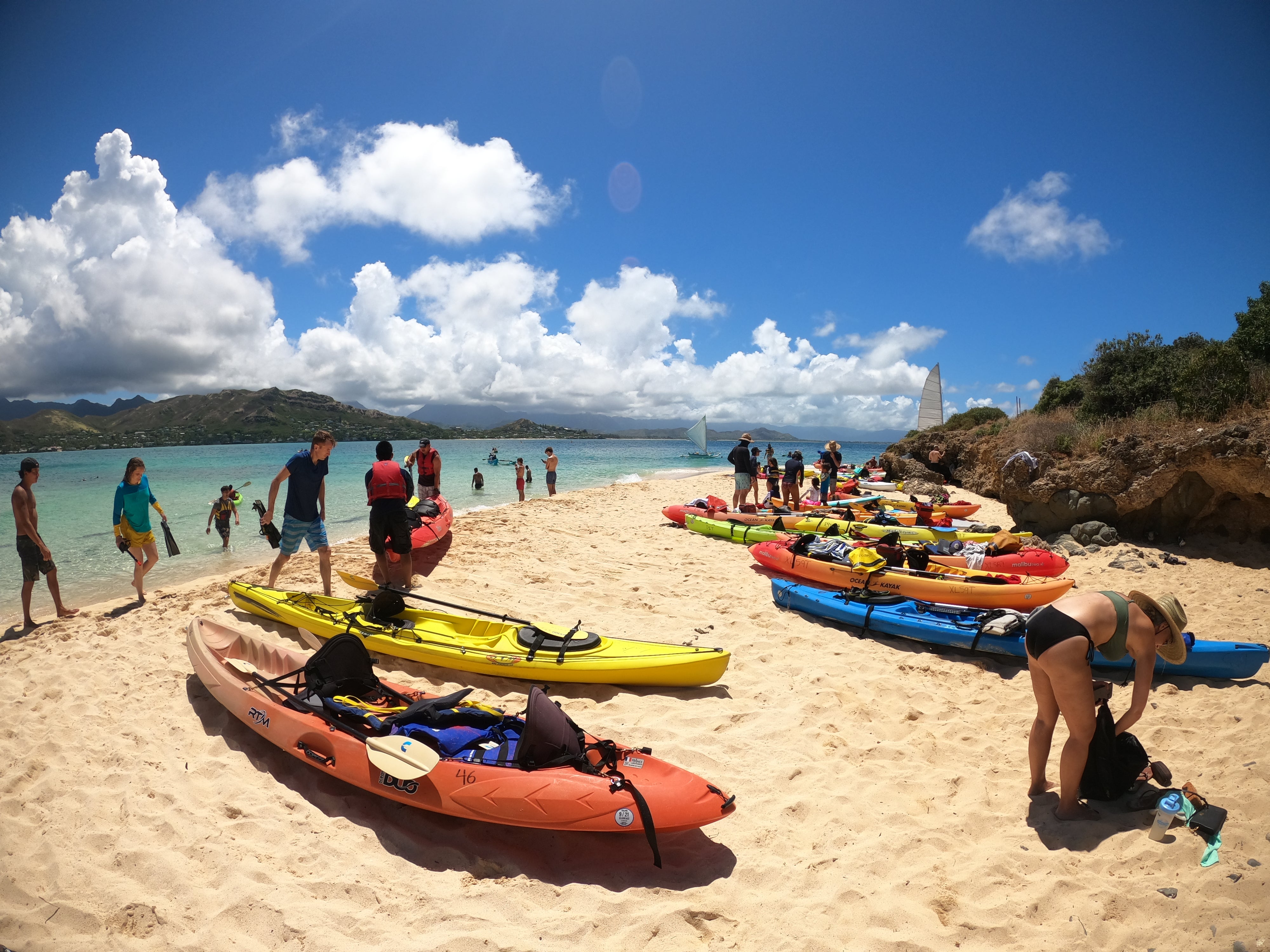 Kailua Beach Tandem Kayak - Flat Island/The Mokes